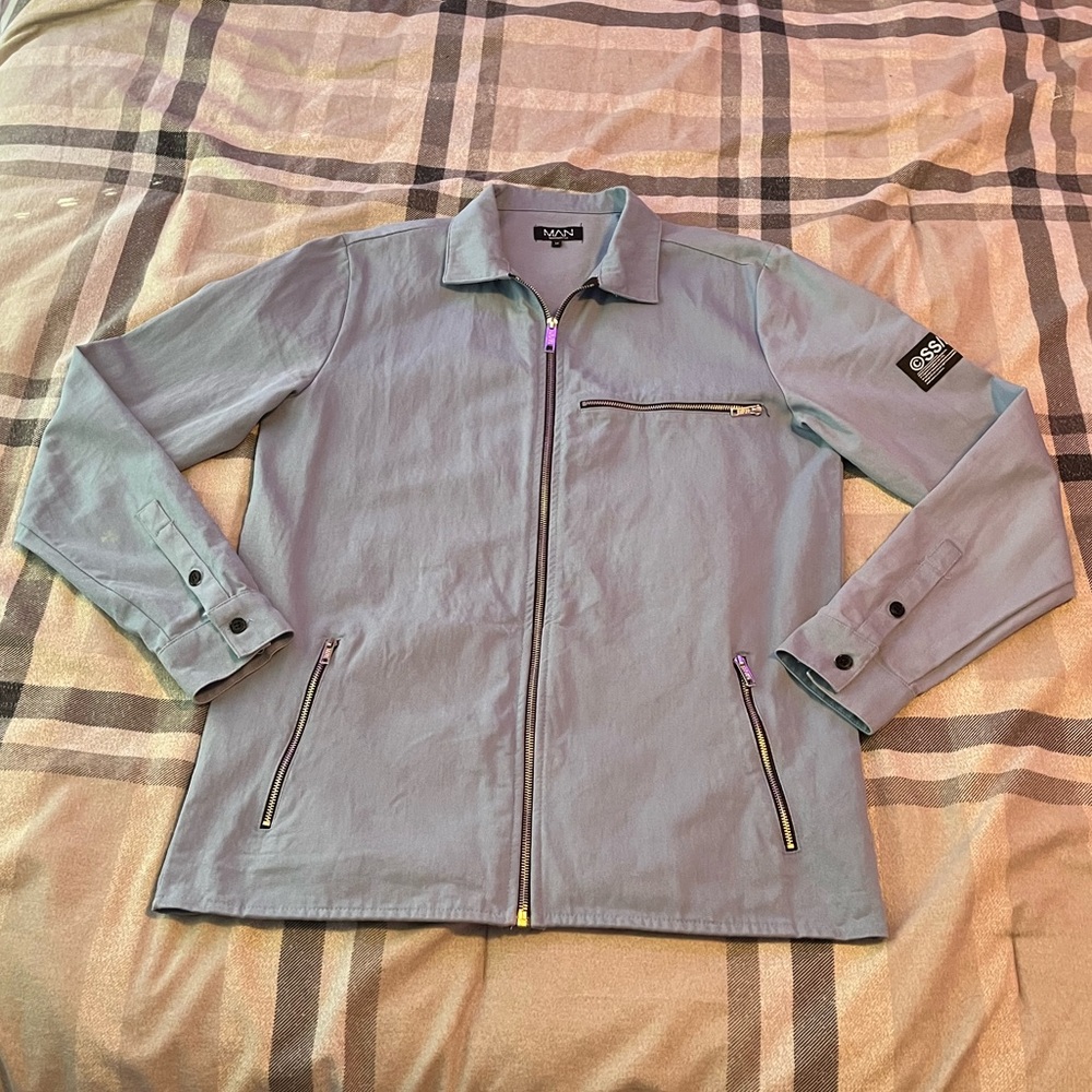 Men’s slim fit collared jacket